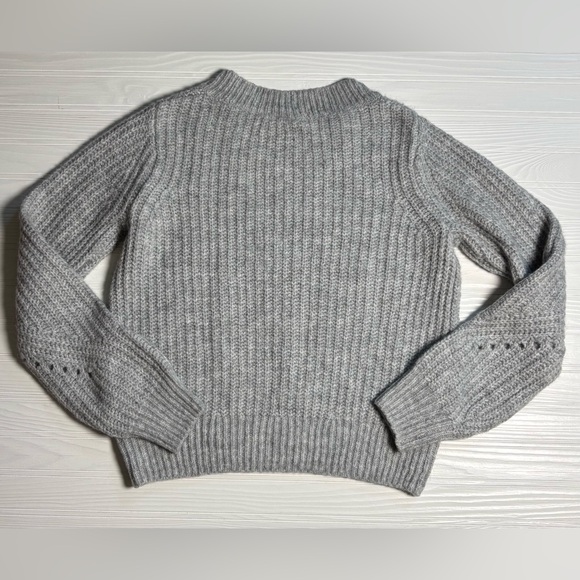 Gap Women’s Gray Cozy Fall Sweater Wool Alpaca  Blend Size Small - Picture 7 of 7